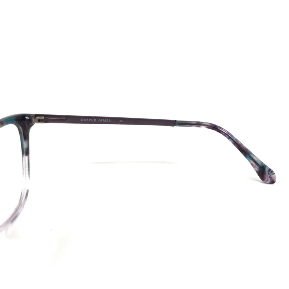 Draper James Eyeglasses Frames DJ5008 505 PLUM GRADIENT Blue Cat Eye 51-17-135